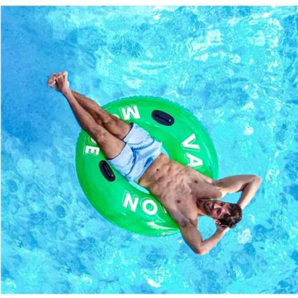 PoolCandy Sweet Shop Sour Apple "Vacation Mode" 48" Pool Tube with Handle ~ New! - Picture 5 of 11